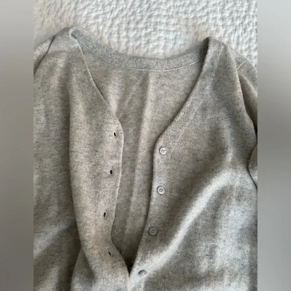 Camaïeu Cashmere Sweater (French) - Gray - Picture 3 of 9